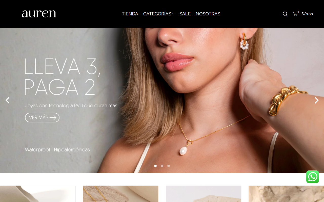 Auren Joyería E-commerce
