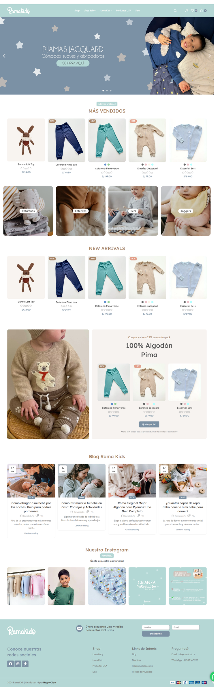Rama Kids E-commerce